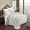 3 Piece Bedroom Bedding Cotton Chenille Coverlet Set Perfect for All-Season Bedroom Use